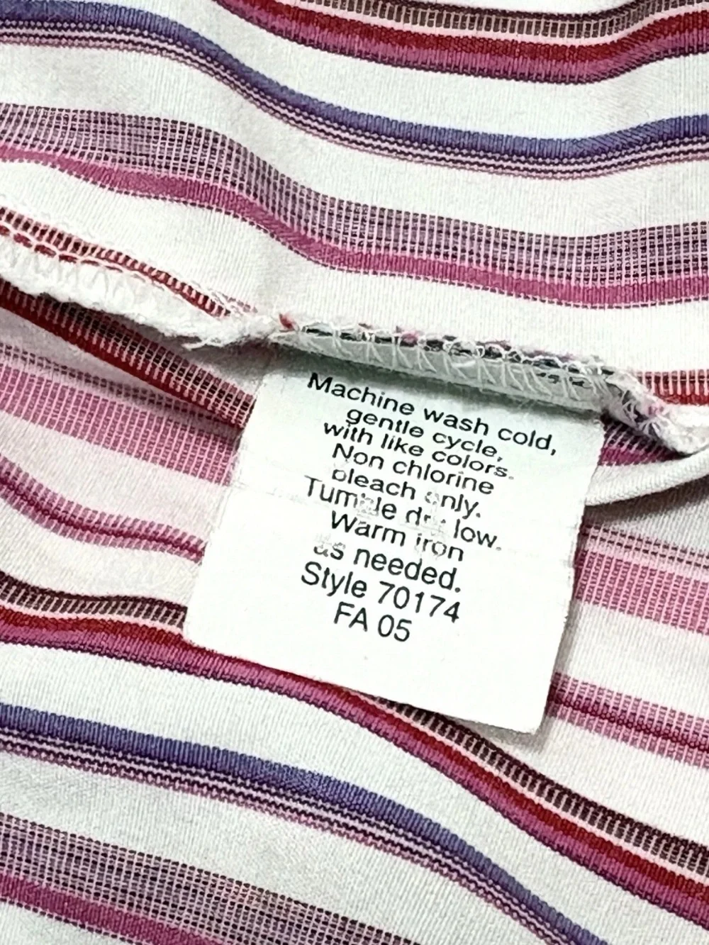 Vintage J.CREW Button Down Striped Shirt